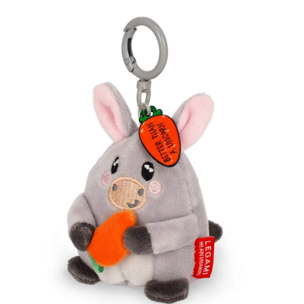 Portachiavi di Peluche Donkey — Tiny Super Soft Legami