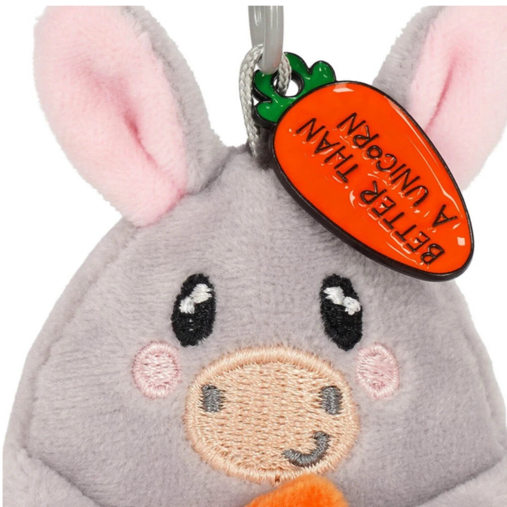 Portachiavi di Peluche Donkey — Tiny Super Soft Legami