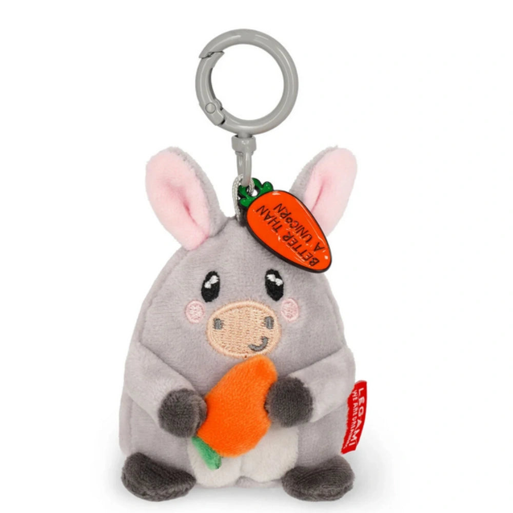 Portachiavi di Peluche Donkey — Tiny Super Soft Legami