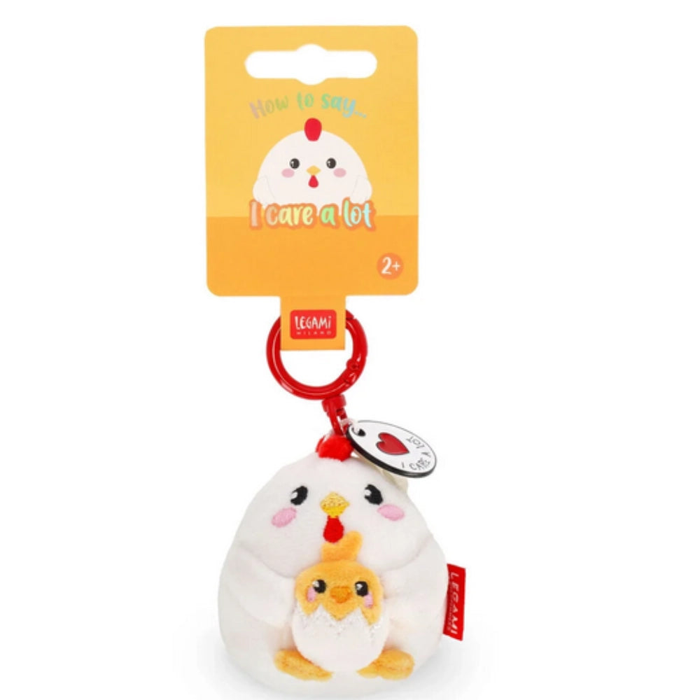 Portachiavi di Peluche Hen Gallina — Tiny Super Soft Legami
