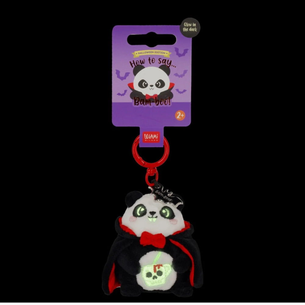 Portachiavi Peluche Panda Bam-Boo! Halloween – Tiny Super Soft Legami