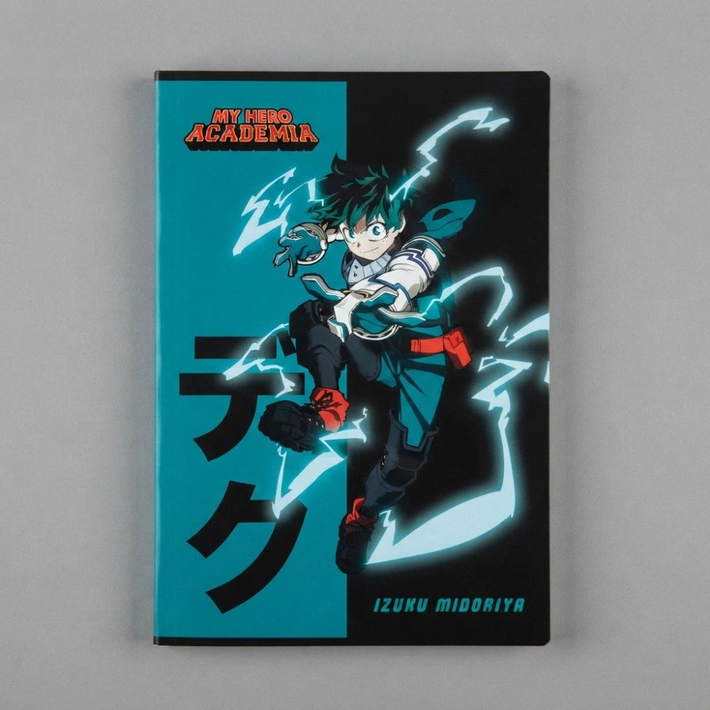 Set 6 Quaderni Anime Manga – My Hero Academia, One Piece, Dragon Ball e Attack on Titan