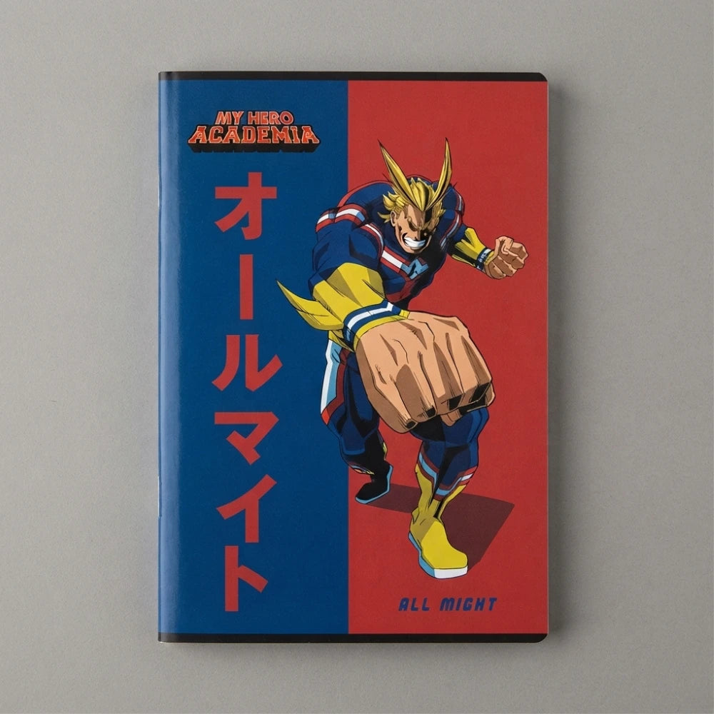 Set 6 Quaderni Anime Manga – My Hero Academia, One Piece, Dragon Ball e Attack on Titan