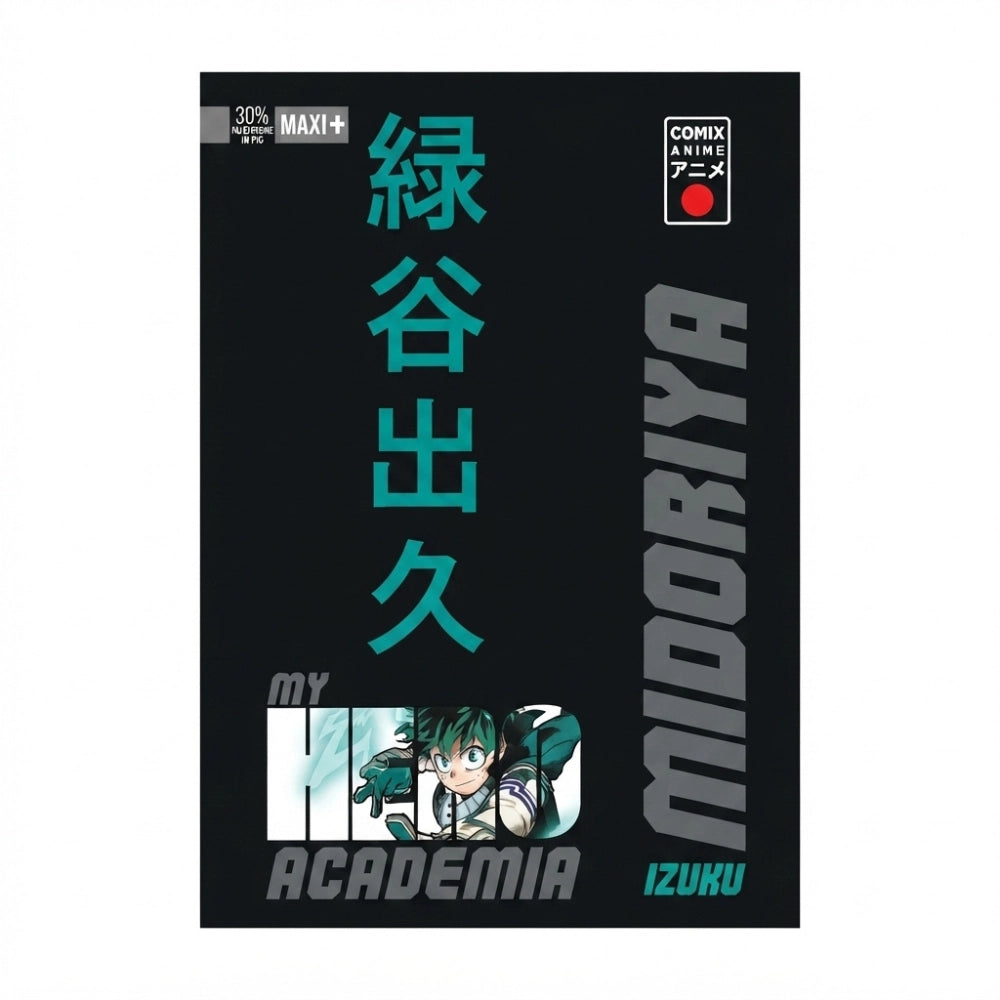 Set 8 Quaderni Anime Manga Comix – Jujutsu Kaisen, My Hero Academia, Naruto, Attack on Titan e Shaman King