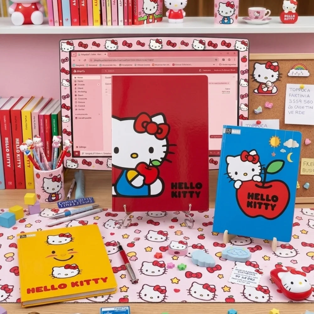 Quaderni Maxi Hello Kitty 2026/2027 - Set da 3 Pezzi - Novità in Anteprima
