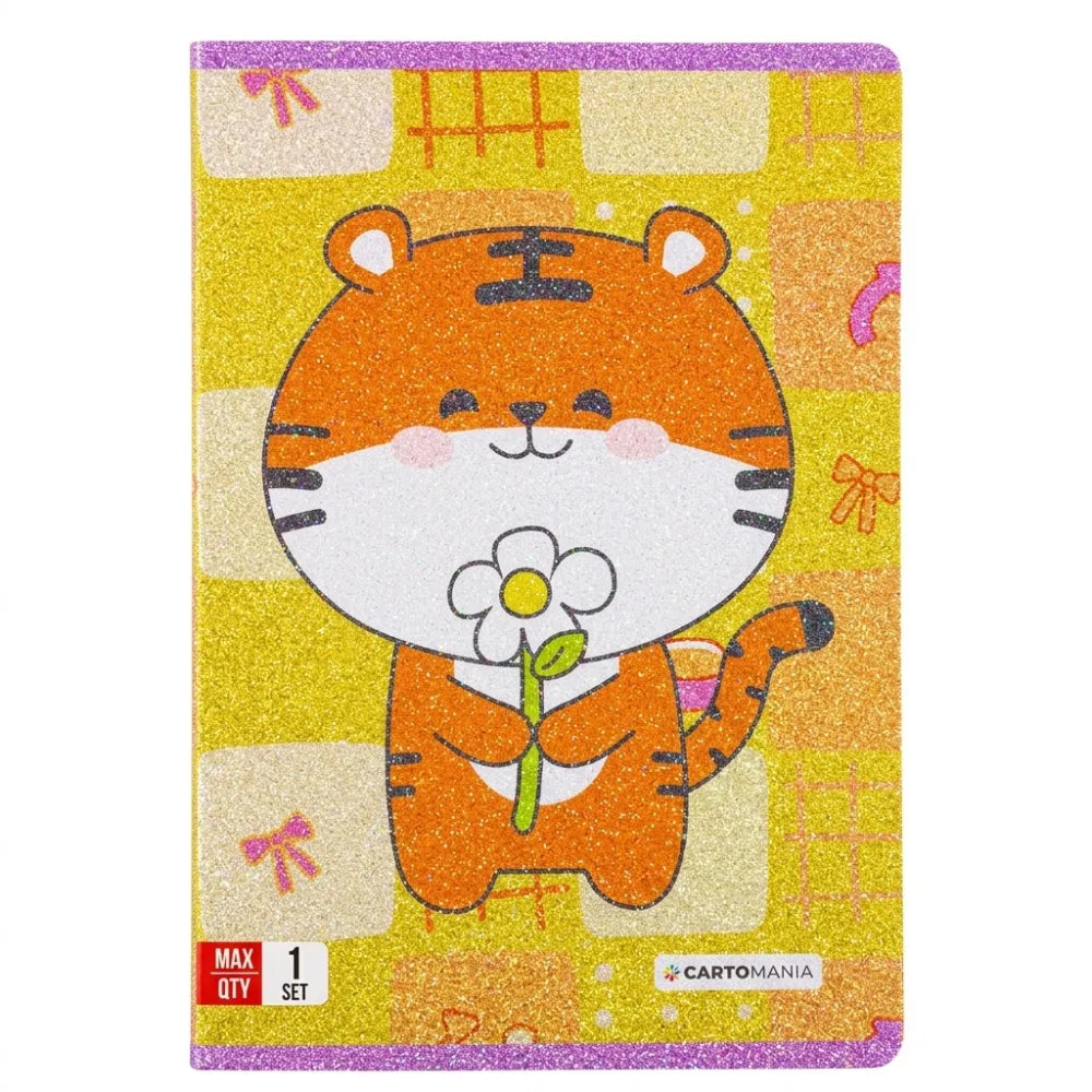 Quaderni Seven Glitter Fantasia 2026 – Kit 6 Quaderni Prima e Seconda Elementare