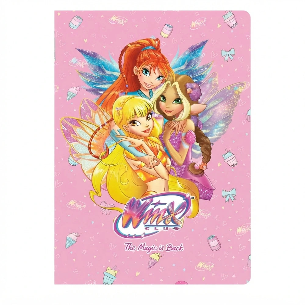 Set 3 Quaderni Maxi Winx Club Il Film 2026/2027 – Rigature Assortite