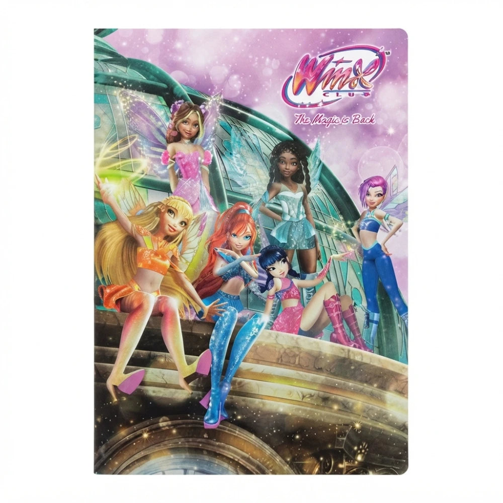 Set 3 Quaderni Maxi Winx Club Il Film 2026/2027 – Rigature Assortite