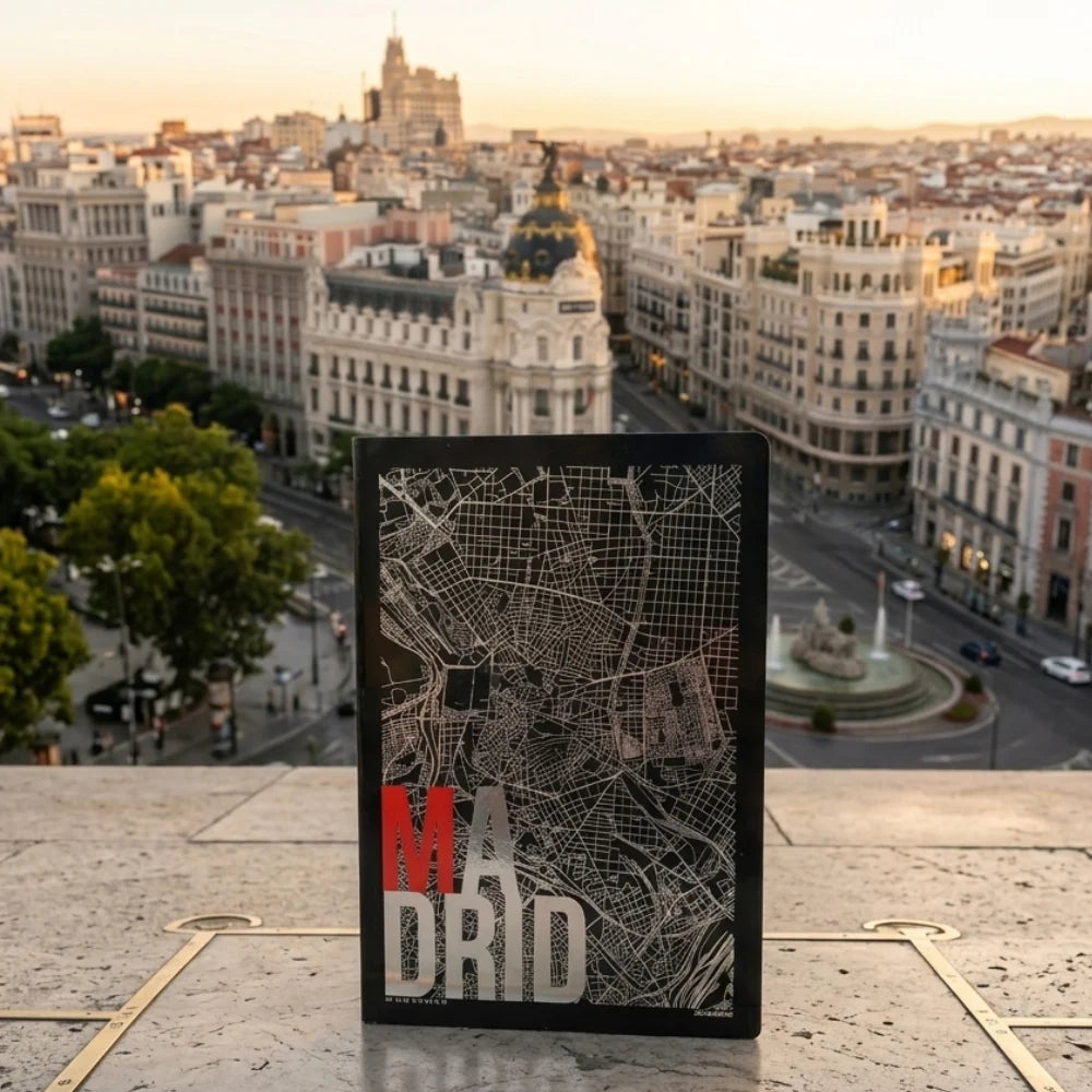 Maxi Quaderni A4 Blasetti Collezione City 2026 – Set 7 Città – Rigatura 1 Rigo Senza Margine