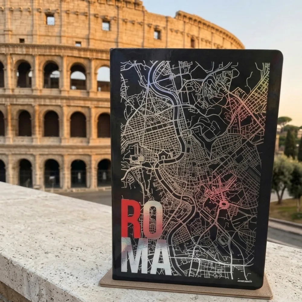 Maxi Quaderni A4 Blasetti Collezione City 2026 – Set 7 Città – Rigatura 1 Rigo Senza Margine