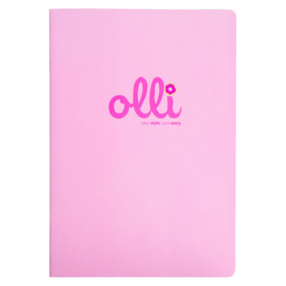 Quaderno Profumato Olli A4 Quadretti 5mm senza Margine — 6 Fragranze — Copertina Scratch & Sniff