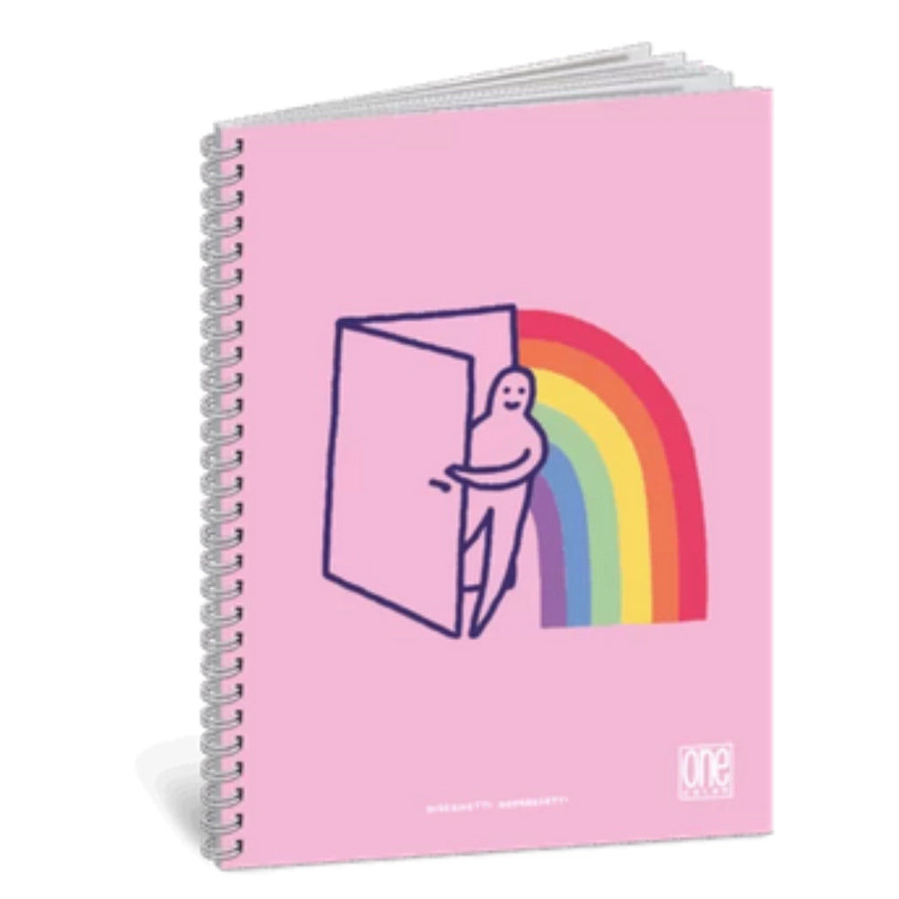 Quaderno Spiralato Disegnetti Depressetti Righe senza Margine – Blasetti — 6 Copertine Assortite