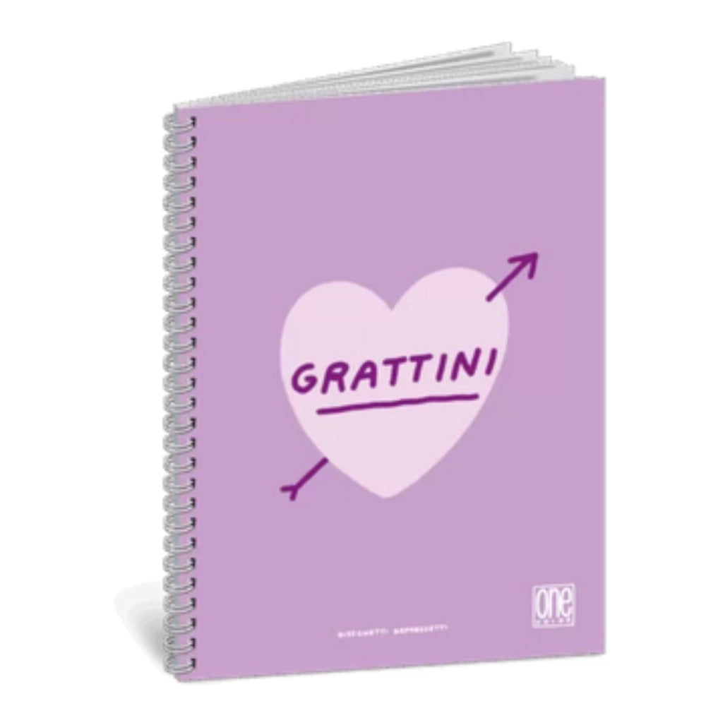 Quaderno Spiralato Disegnetti Depressetti Righe senza Margine – Blasetti — 6 Copertine Assortite