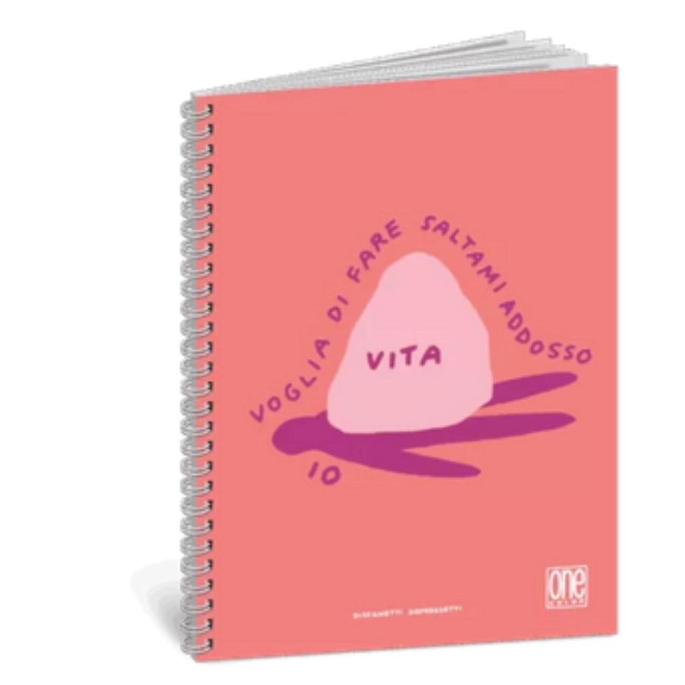 Quaderno Spiralato Disegnetti Depressetti Righe senza Margine – Blasetti — 6 Copertine Assortite