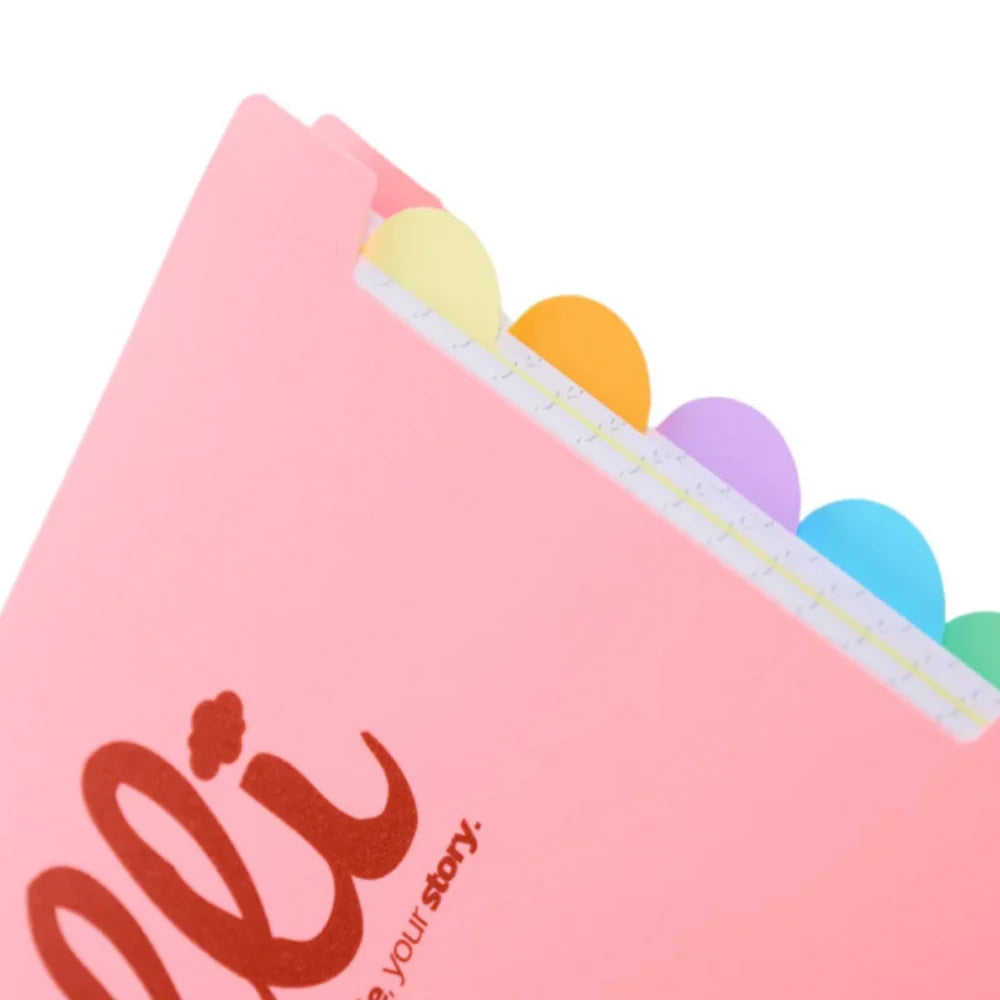 Maxi Quaderno Spiralato Olli A4 150 Fogli con Divisori - Quadretti 5mm