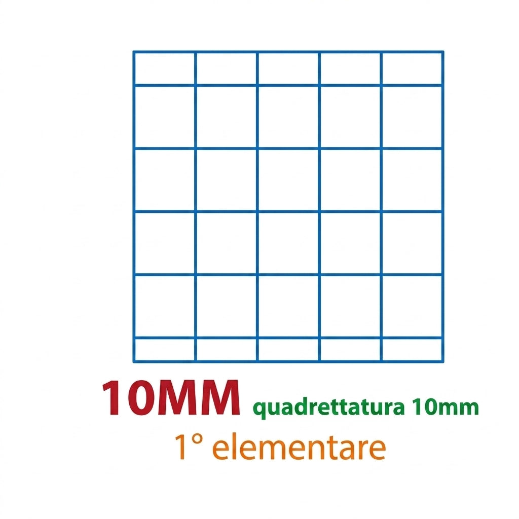 Quaderni Seven Glitter Fantasia 2026 a Quadretti 10mm – Kit 6 Prima e Seconda Elementare