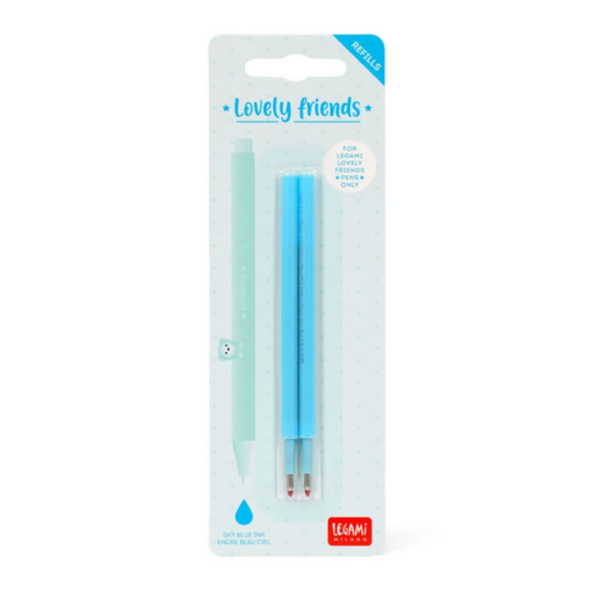 refill celeste penne lovely legami disponibili da cartoleria claudio a giugliano in campania a napoli