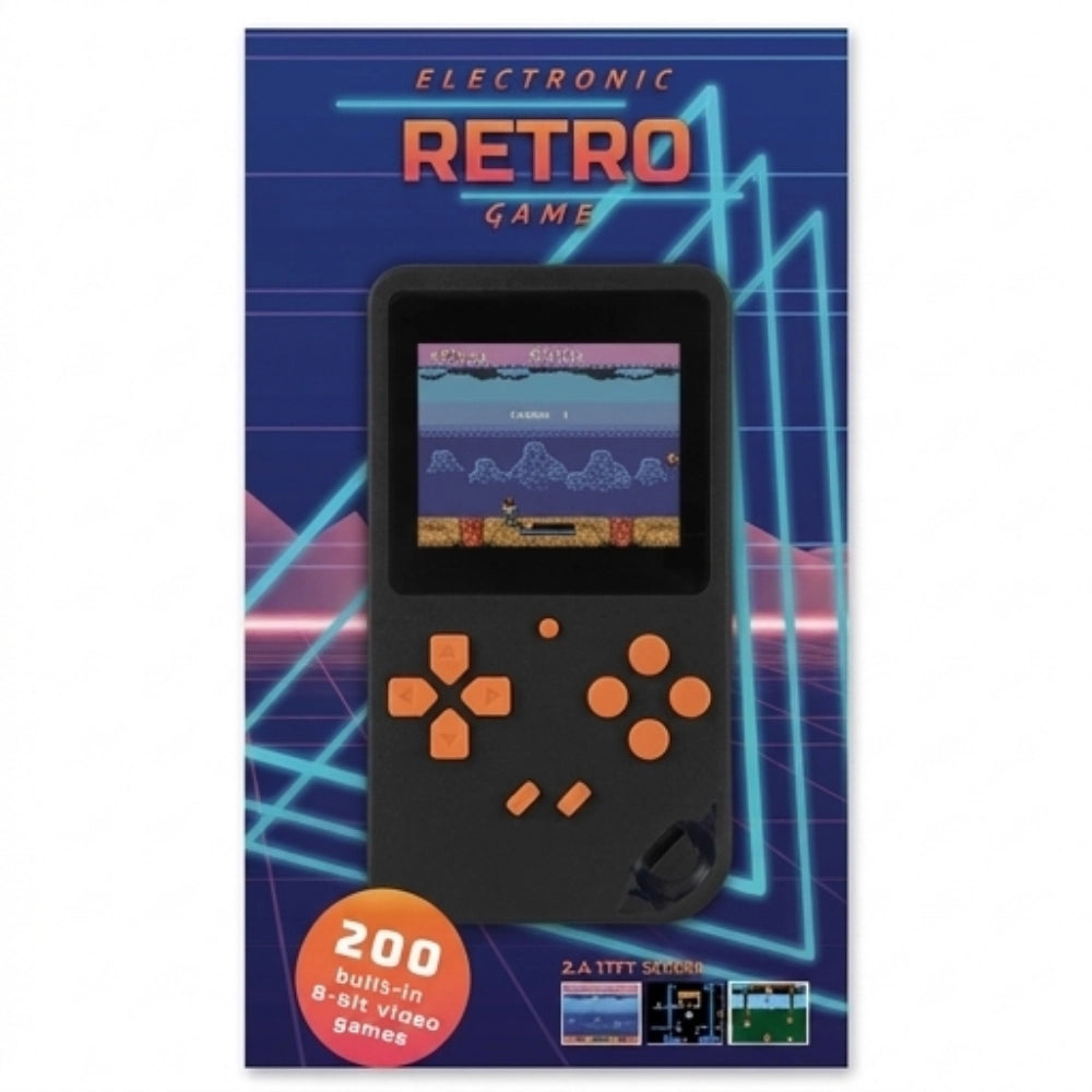 Electronic Retro Game 200 in 1 – Console Portatile 8-Bit Schermo a Colori