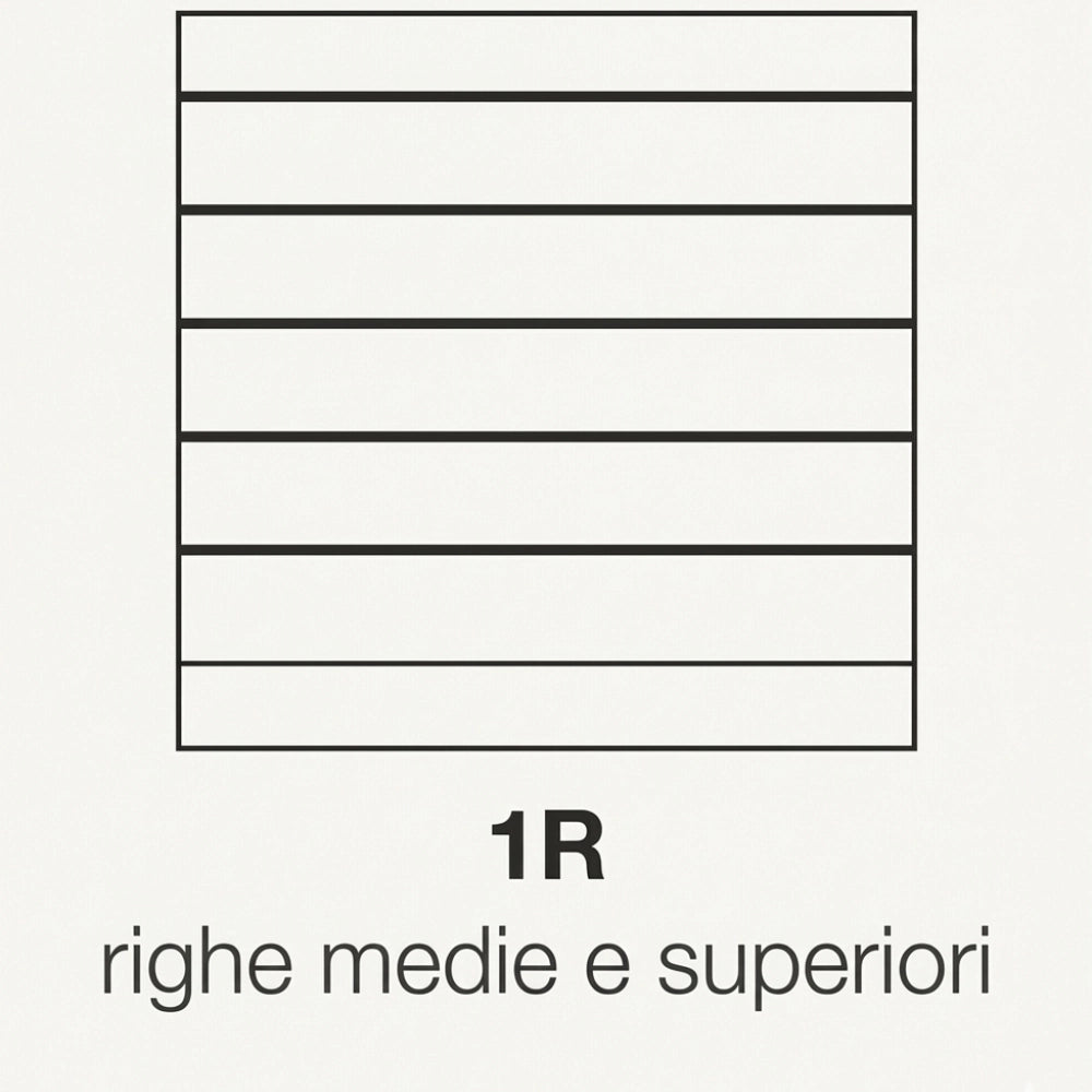 Quaderno Cartonato A4 Blasetti One Color - Righe Senza Margine 1R