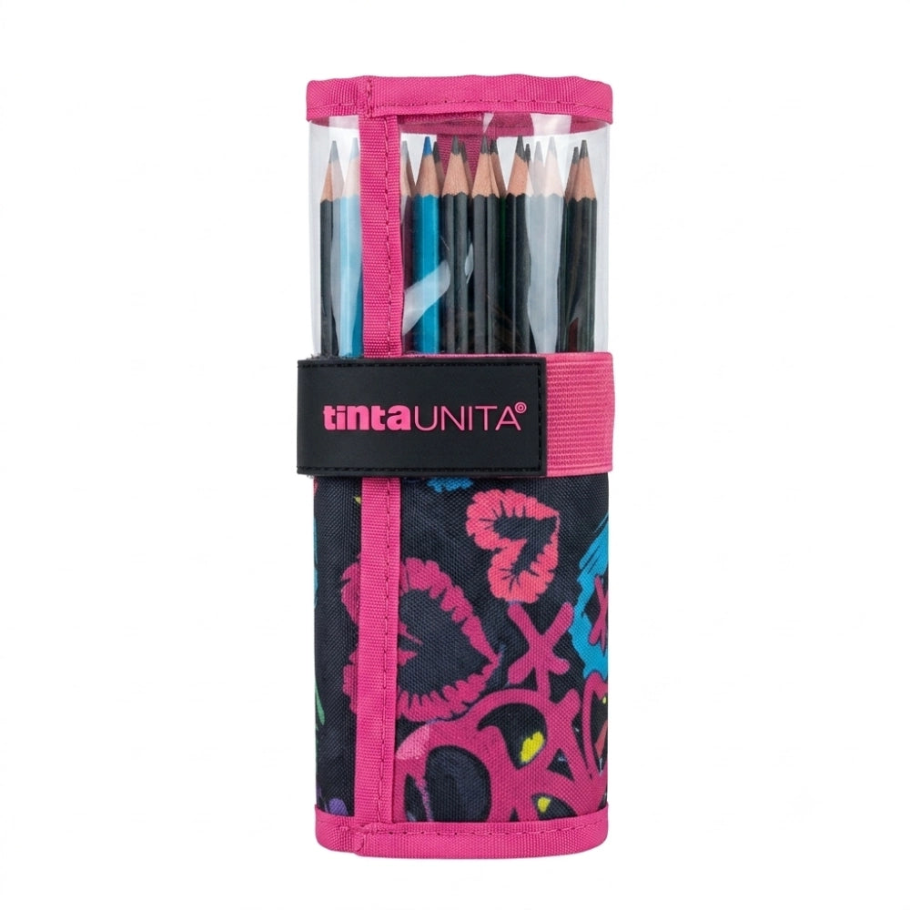 Rotolo Tinta Unita 24 Pastelli Mina 4.2 + 1 Matita HB 2026/2027