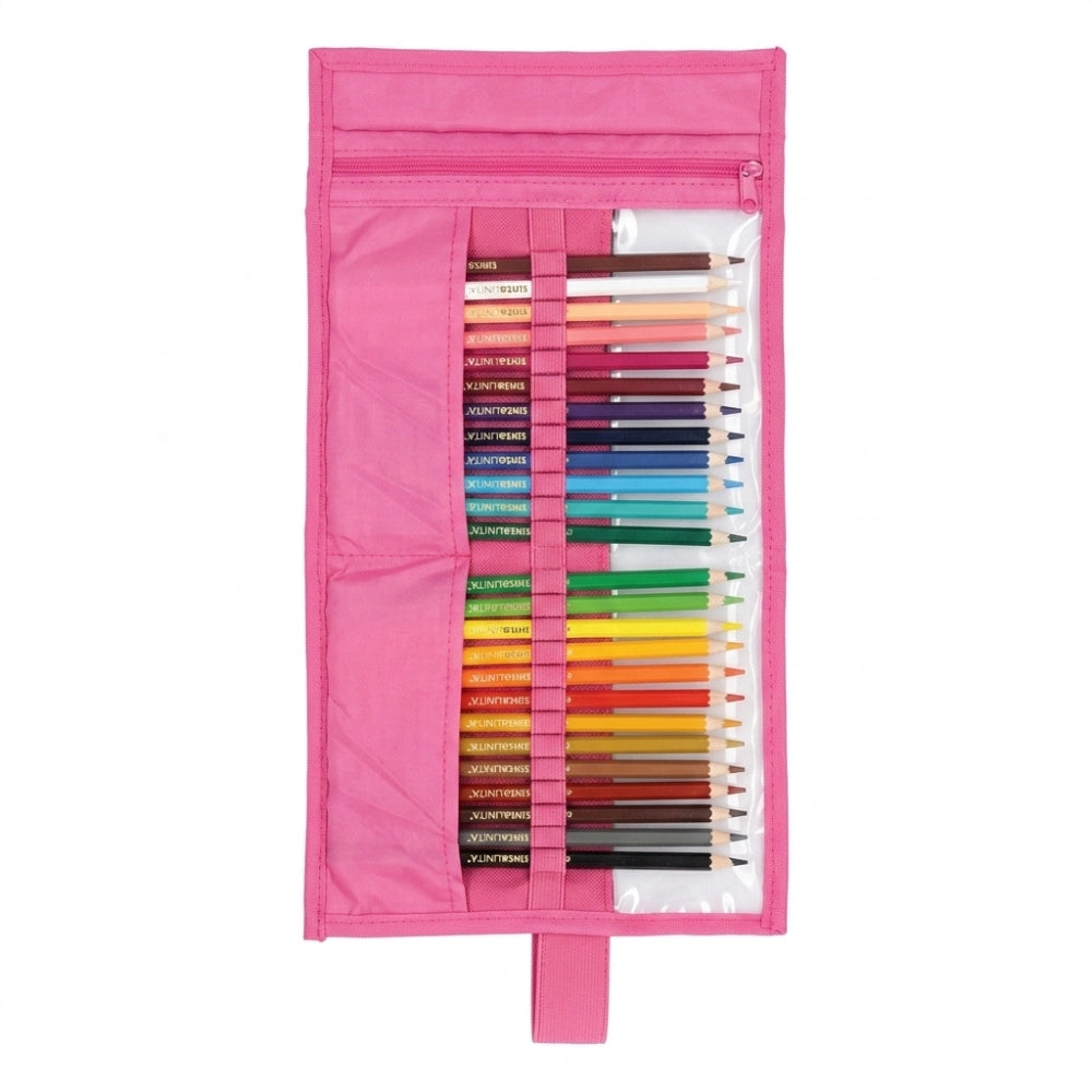 Rotolo Tinta Unita 24 Pastelli Mina 4.2 + 1 Matita HB 2026/2027