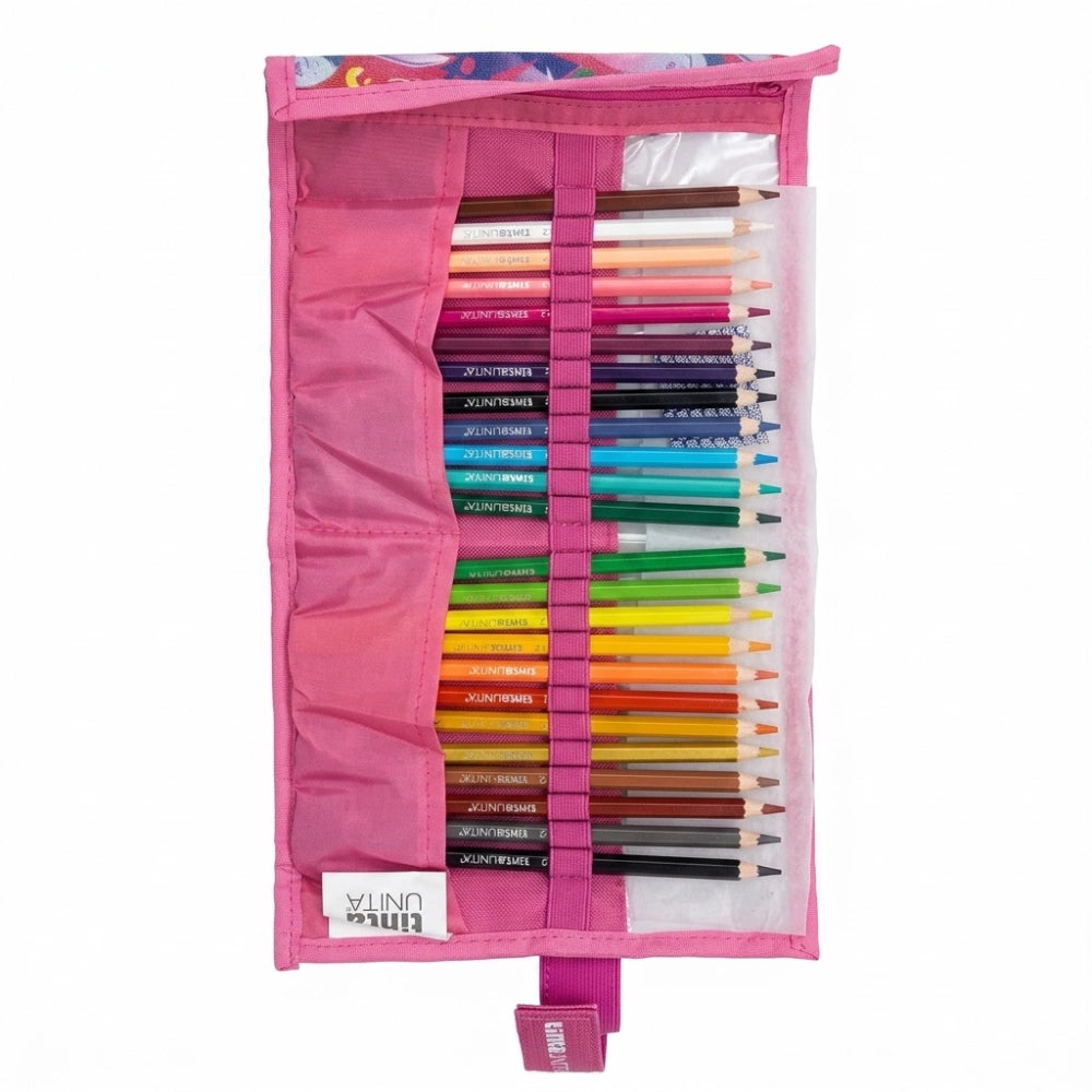 Rotolo Tinta Unita 24 Pastelli Mina 4.2 + 1 Matita HB 2026/2027