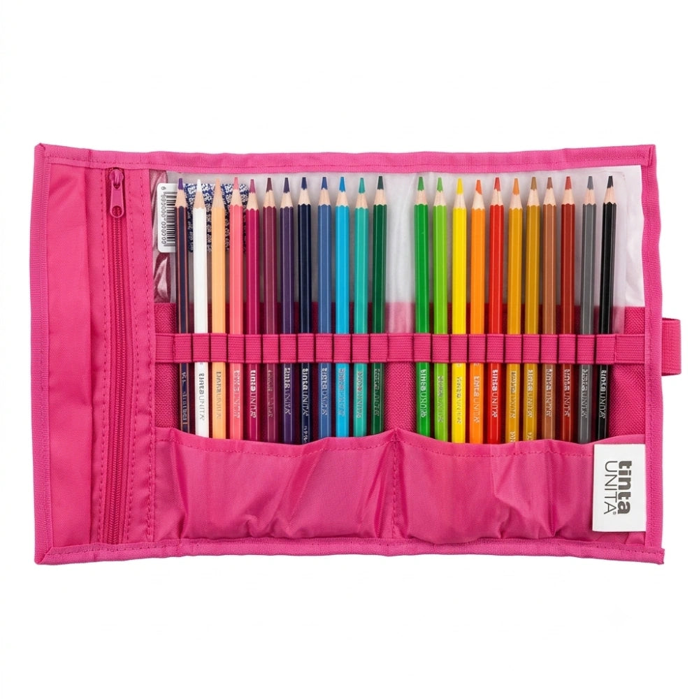 Rotolo Tinta Unita 24 Pastelli Mina 4.2 + 1 Matita HB 2026/2027