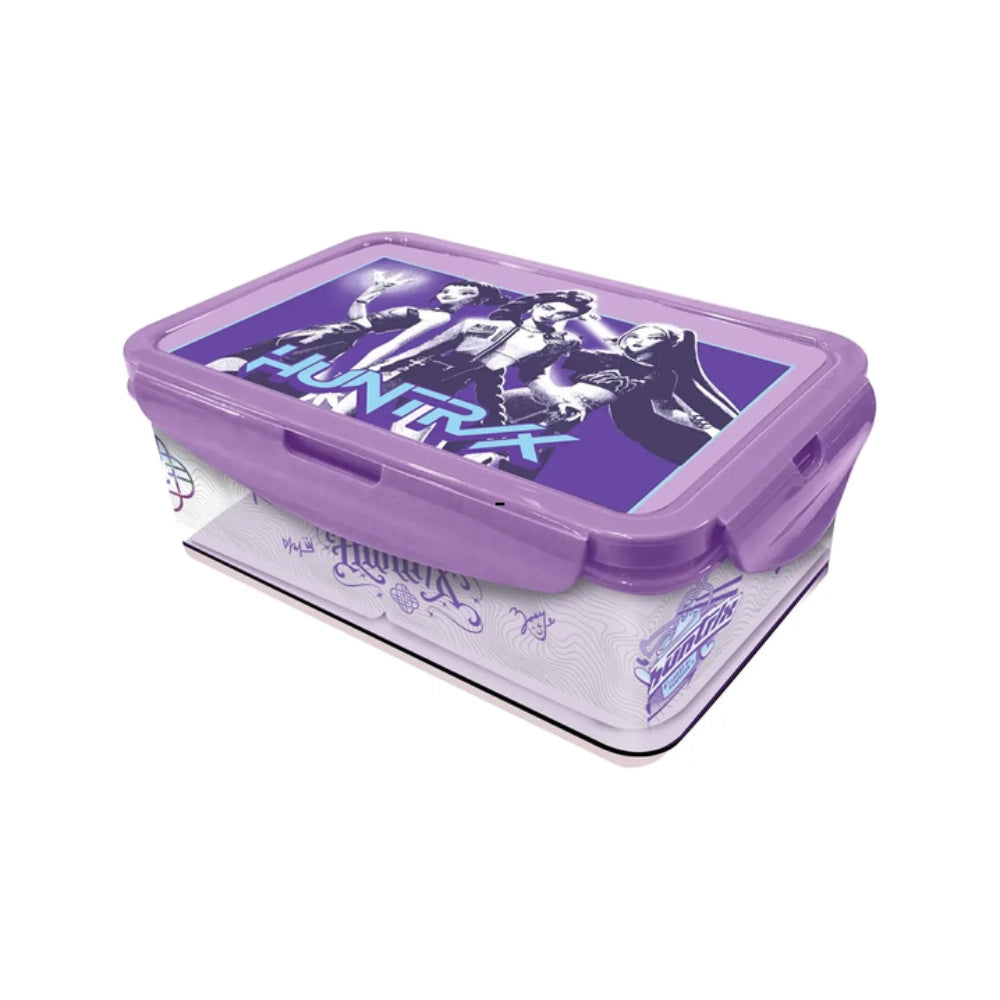 Scatola Portamerenda K-Pop Demon Hunters Huntrix 1190ml – Tappo a Scatto