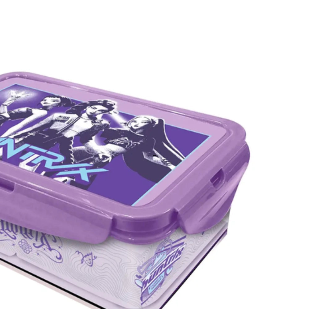 Scatola Portamerenda K-Pop Demon Hunters Huntrix 1190ml – Tappo a Scatto