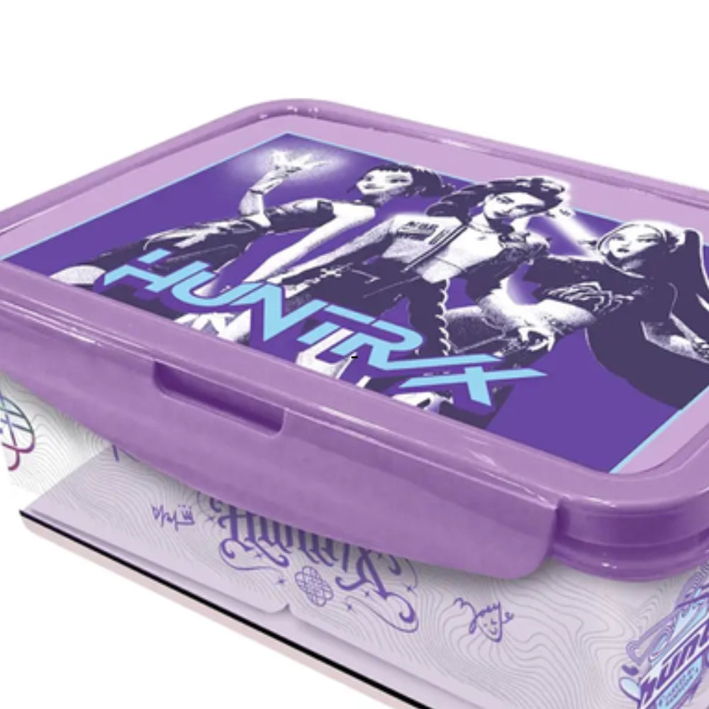 Scatola Portamerenda K-Pop Demon Hunters Huntrix 1190ml – Tappo a Scatto