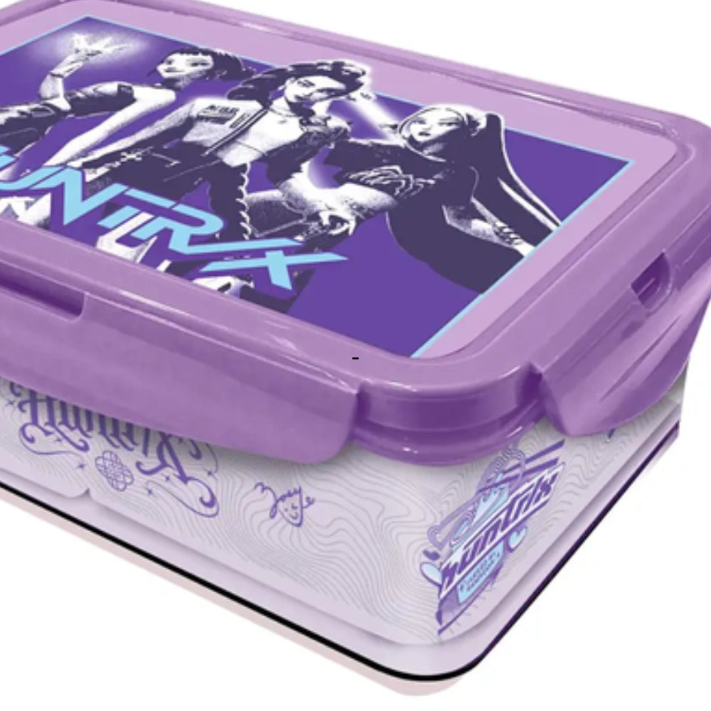 Scatola Portamerenda K-Pop Demon Hunters Huntrix 1190ml – Tappo a Scatto