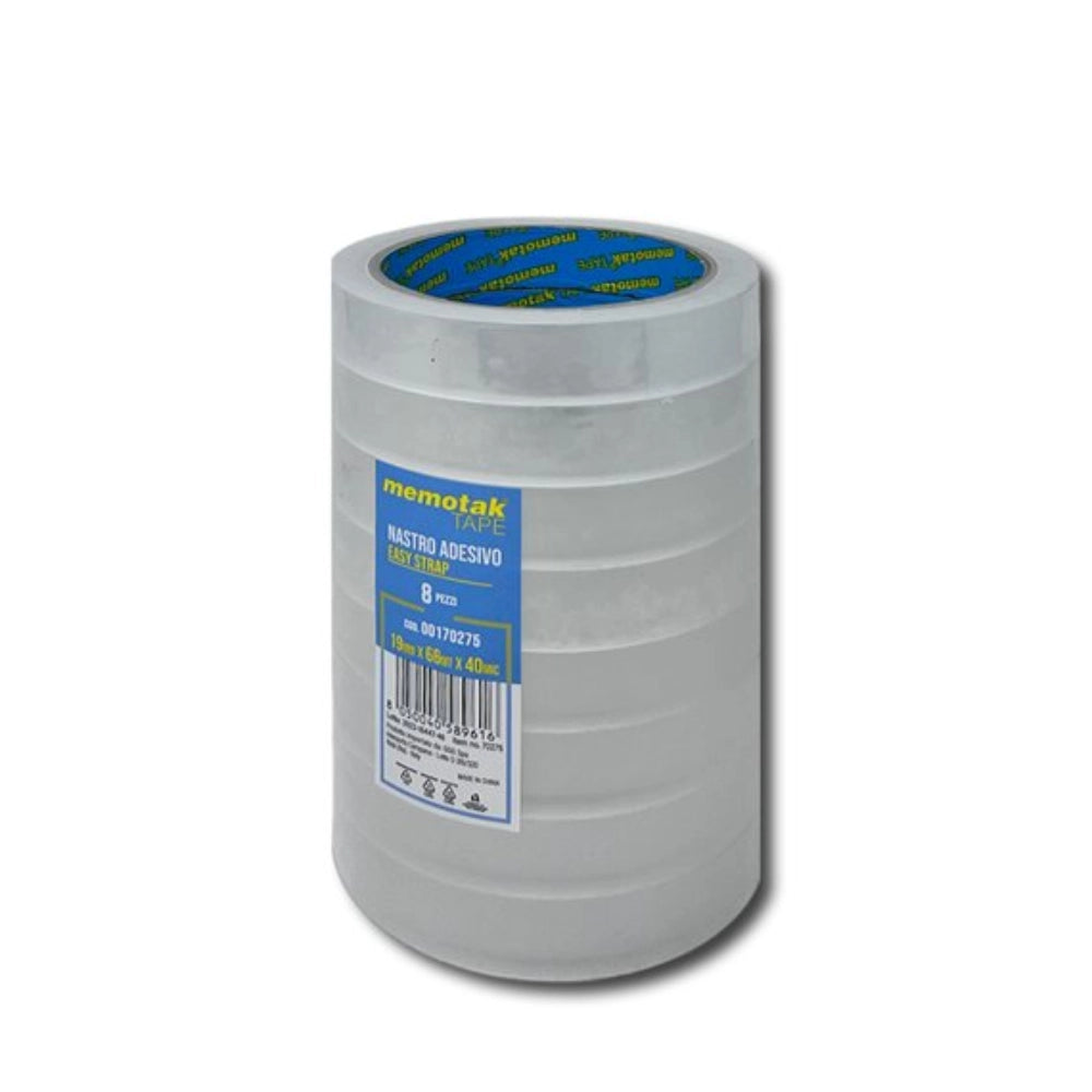 Nastro Adesivo Memotak Tape Easy Strap – 19x66mm – 1 Rotolo