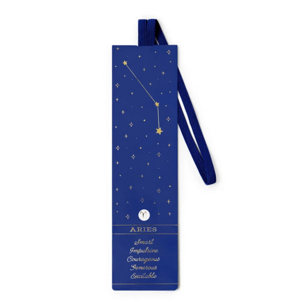 Segnalibro Illustrato con Elastico - Aries - Bookmark