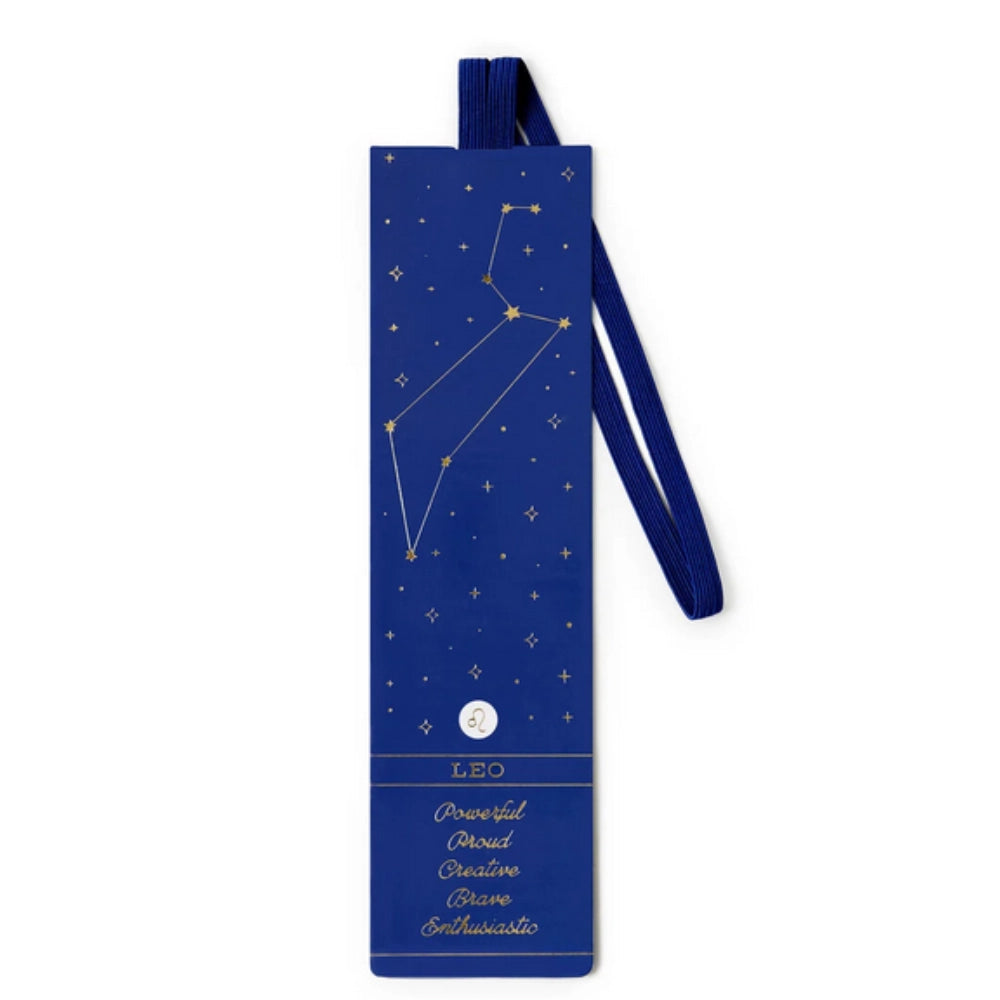 Segnalibro Illustrato con Elastico - Leo - Bookmark