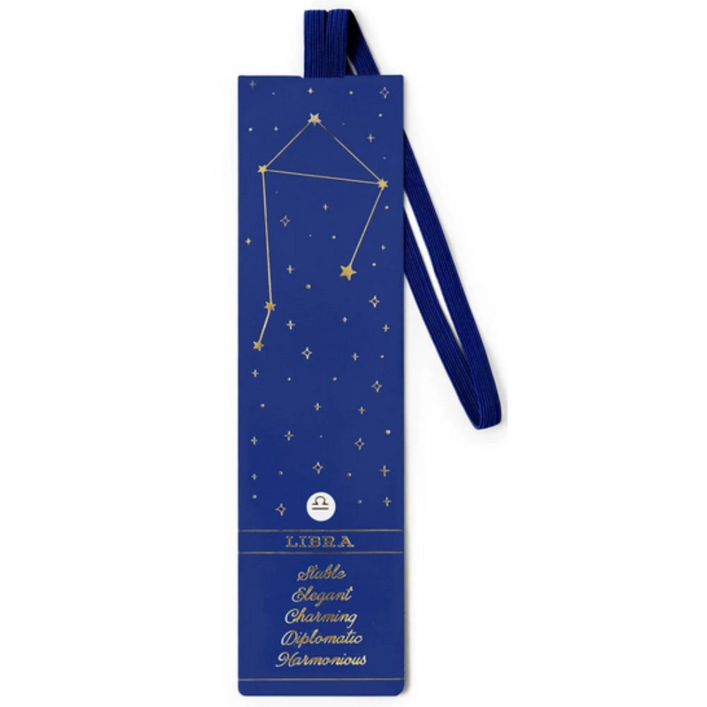 Segnalibro Illustrato con Elastico - Libra - Bookmark