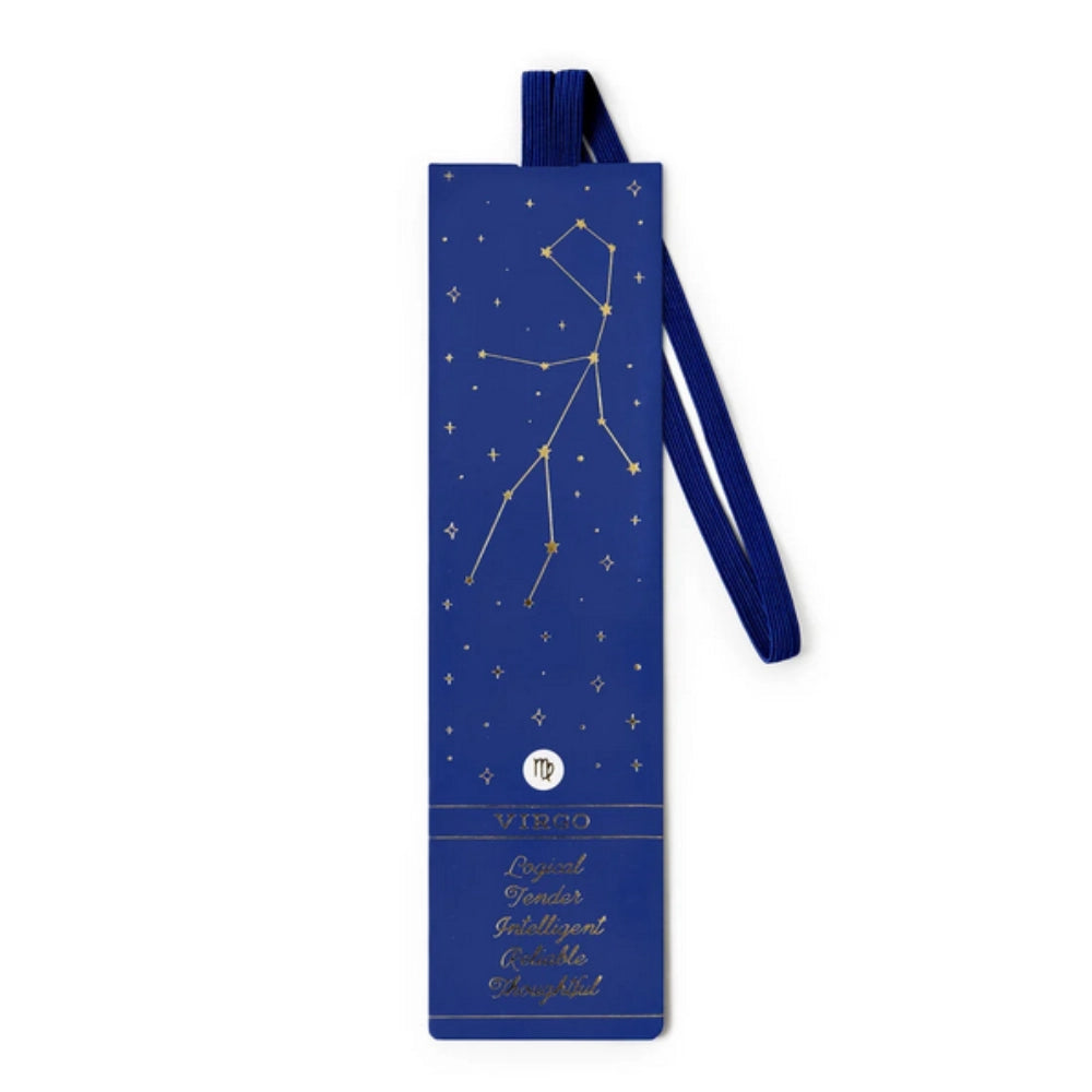 Segnalibro Illustrato con Elastico - Virgo - Bookmark
