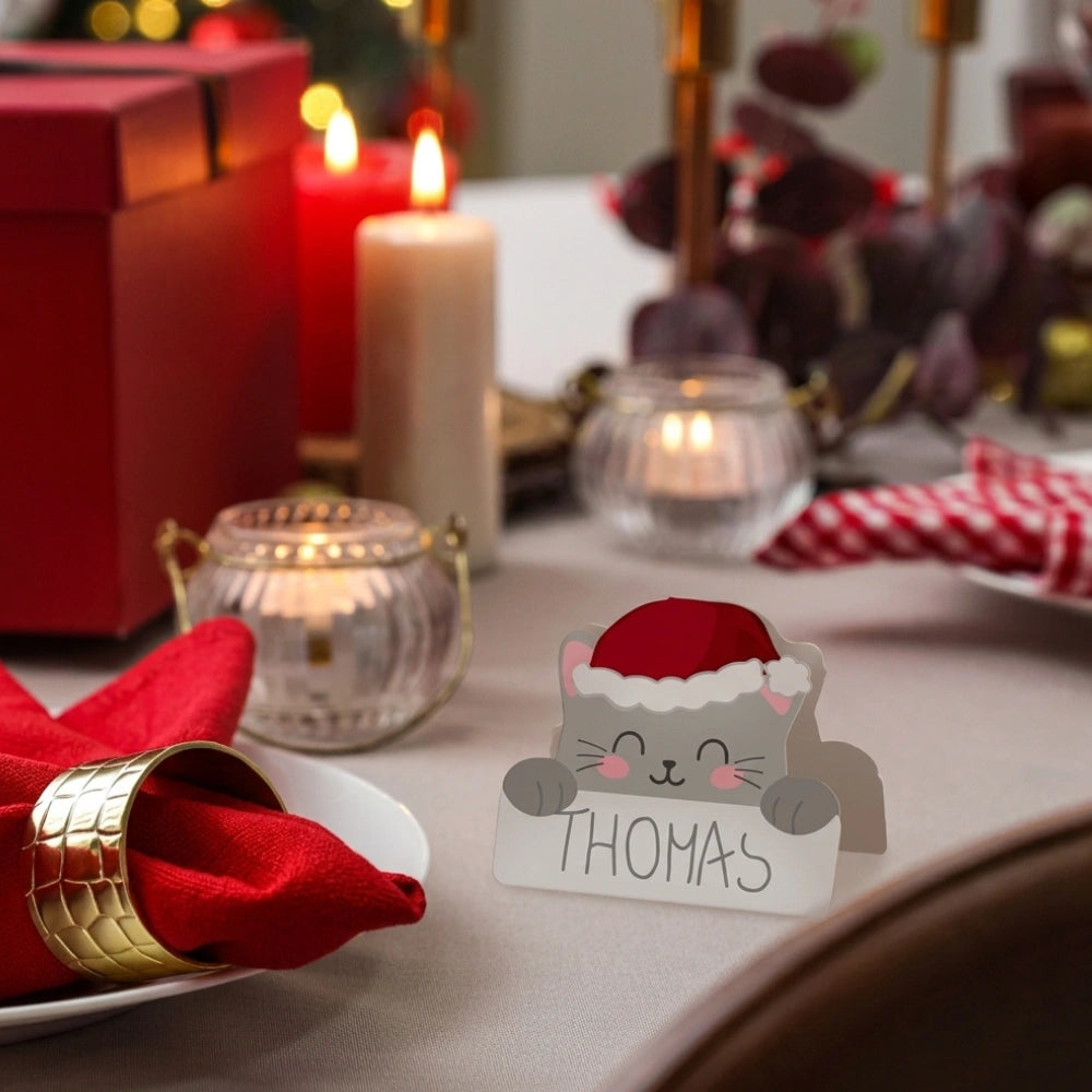 Legami Party Place Cards – Segnaposto natalizi, set 12 pezzi assortiti