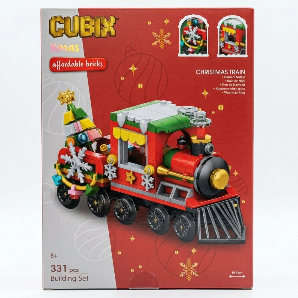Globo Cubix Xmas – Treno natalizio 331 pezzi