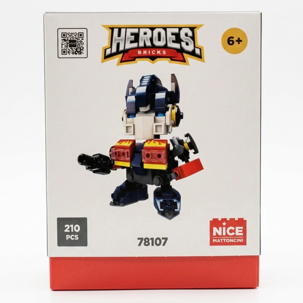 Nice Mattoncini Heroes Bricks – Mini set costruzioni eroi e robot