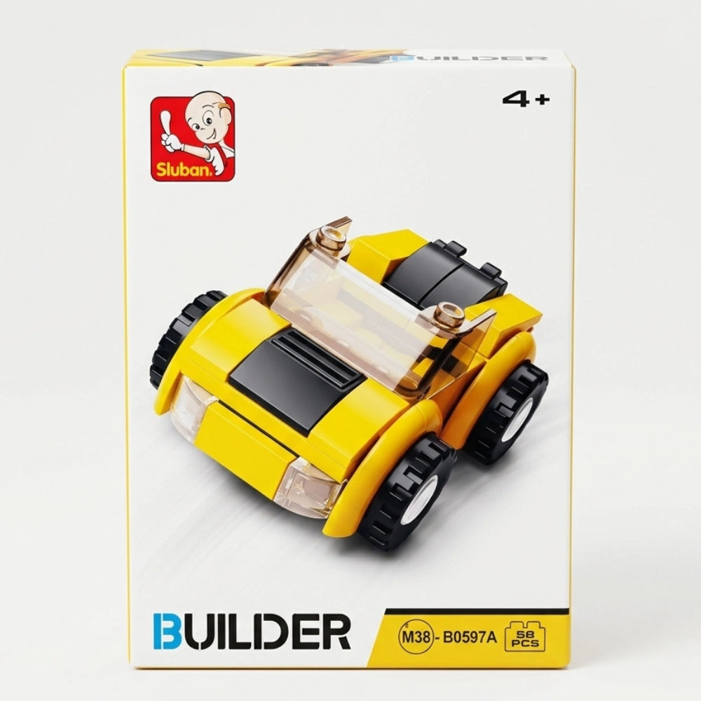 Sluban Builder – Set mattoncini veicoli, 8 modelli