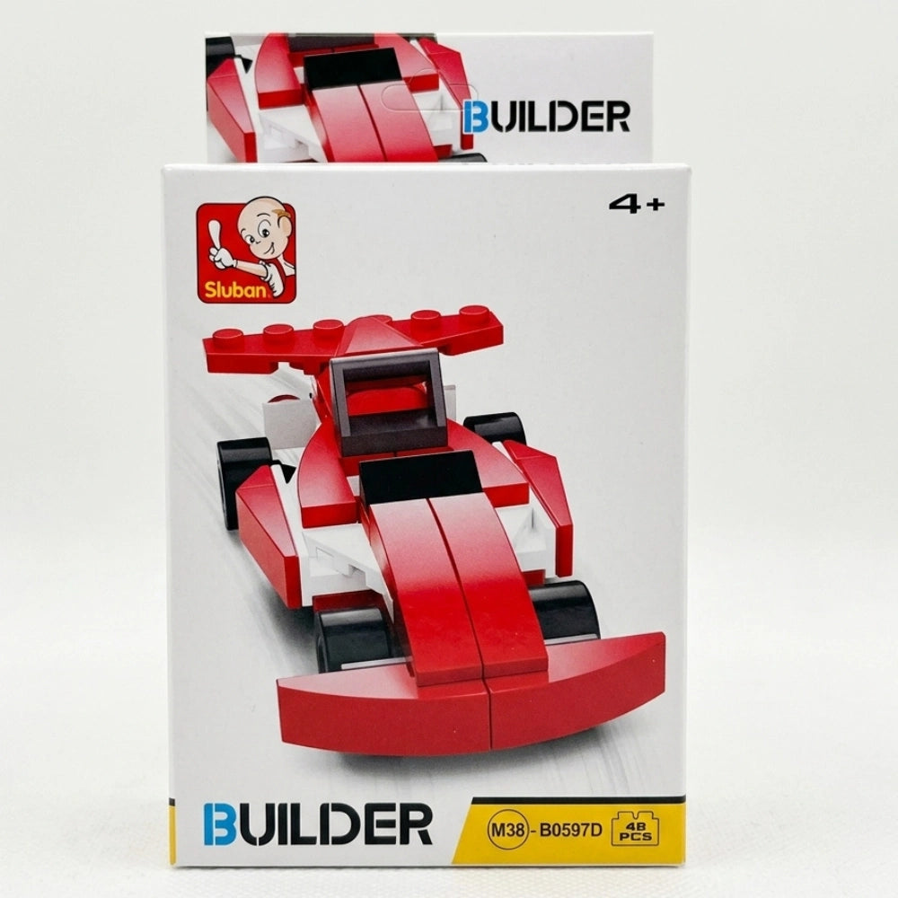 Sluban Builder – Set mattoncini veicoli, 8 modelli