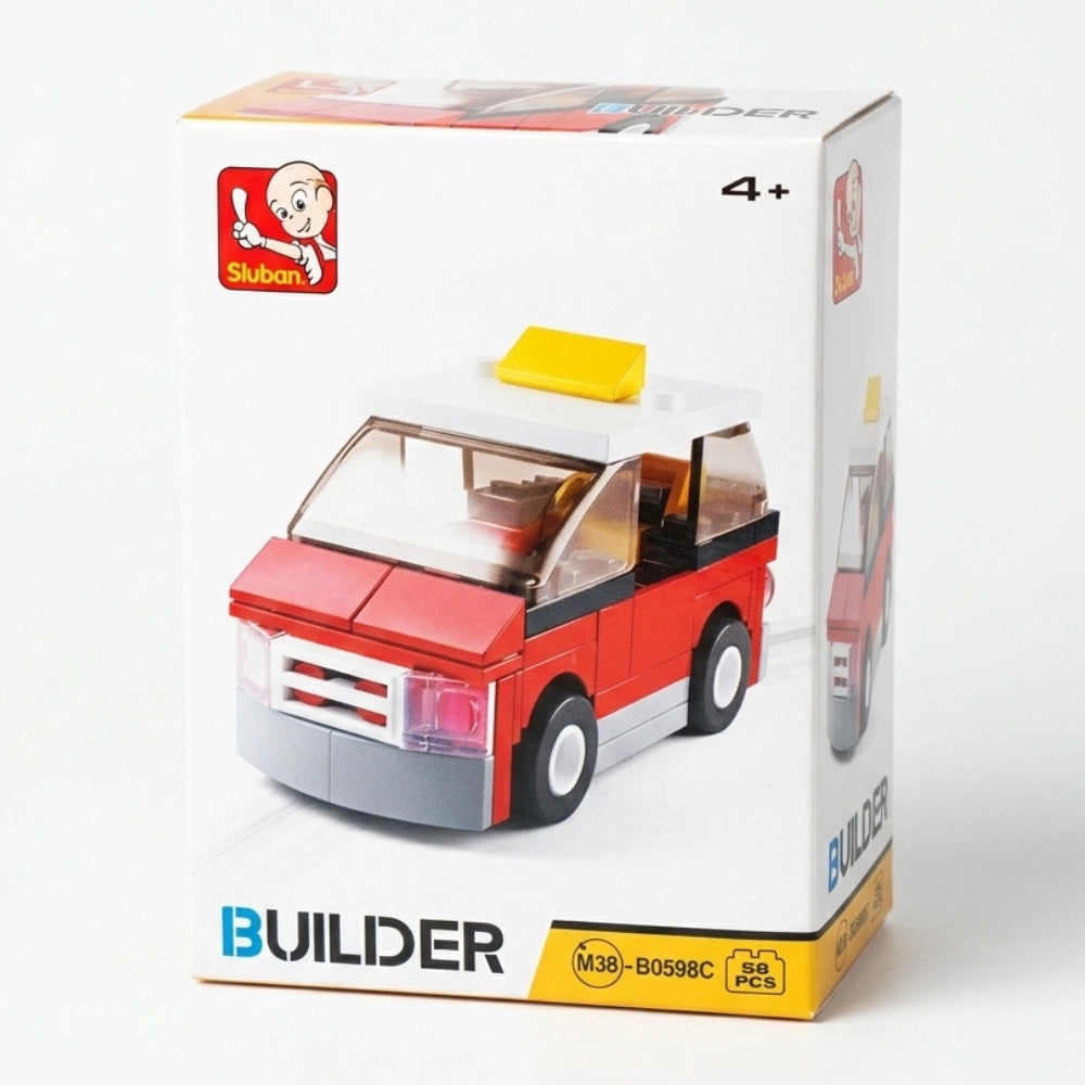 Sluban Builder – Set mattoncini veicoli, 8 modelli