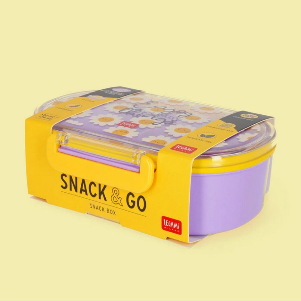 Contenitore Porta Merenda - Snack & Go - Daisy Legami