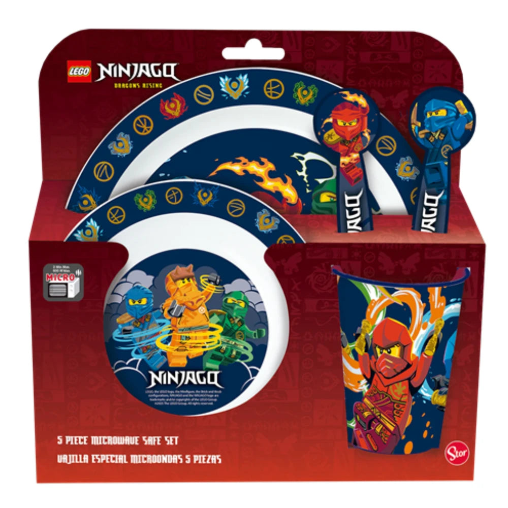 Set Pappa LEGO Ninjago Dragons Rising 5 Pezzi – Idoneo Microonde