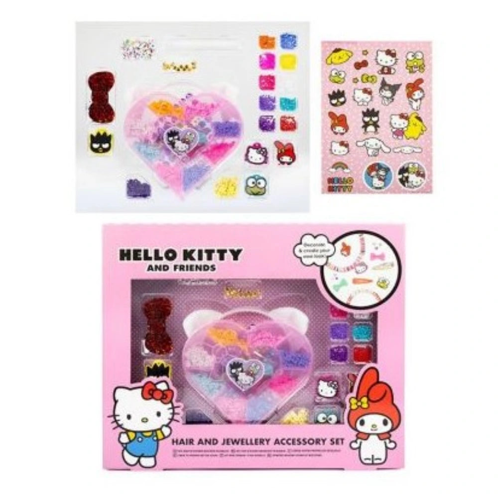 Set Perline e Gioielli Hello Kitty and Friends – Kit per Creare Braccialetti e Accessori