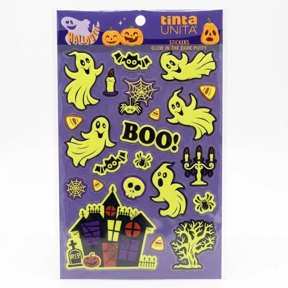 Tinta Unita Halloween set 3 confezioni di stickers