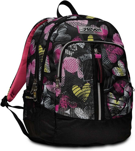 Zaino Seven Advanced Girl Kiddie Crush - Scuola Elementare e Media