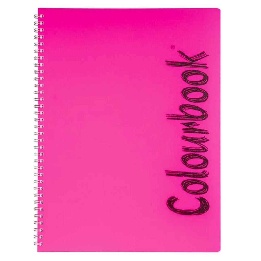 Quaderno Spirale A4 Colourbook Fluo con Fori - 8 Colori | Medie e Superiori