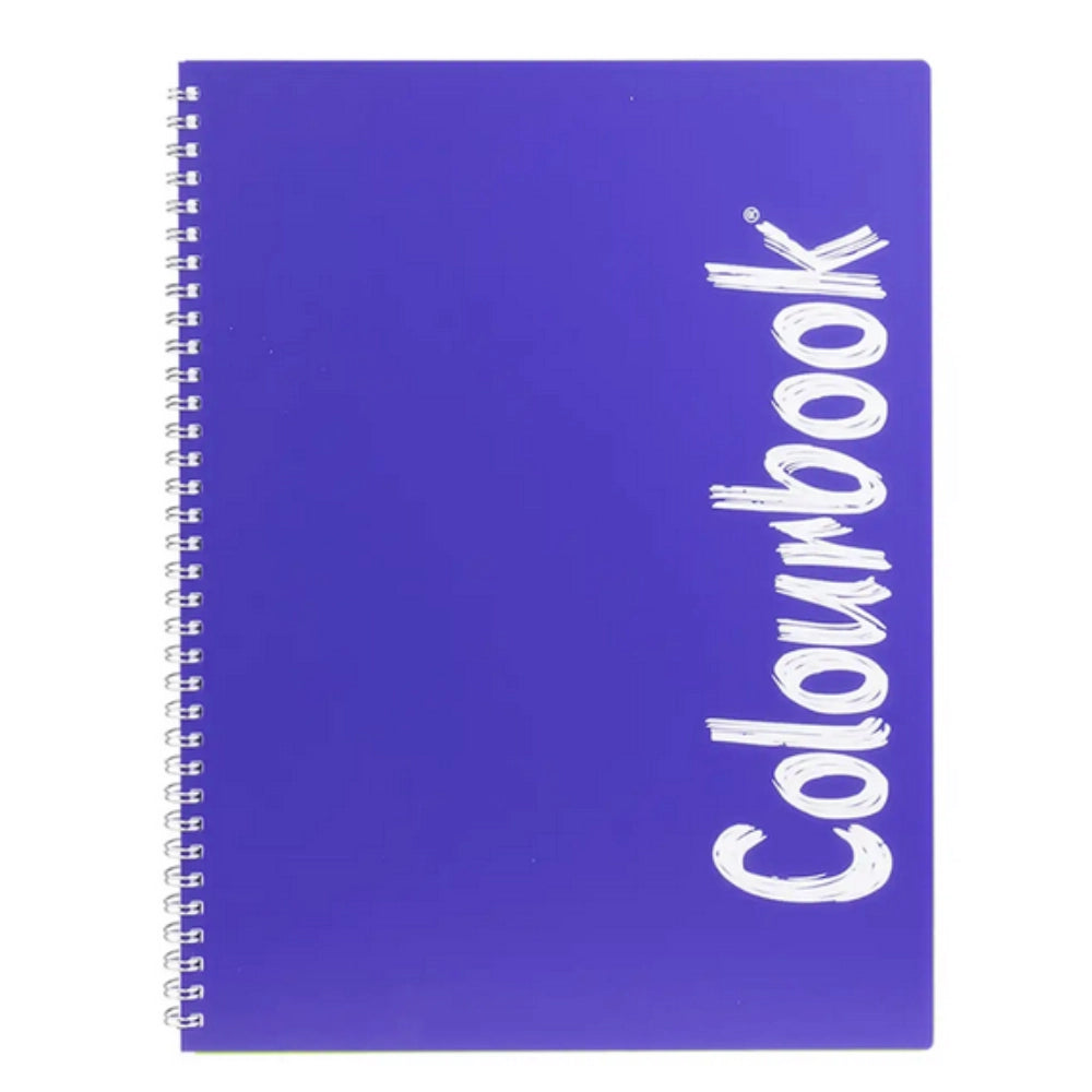 Quaderno Spirale A4 Colourbook Fluo con Fori - 8 Colori | Medie e Superiori