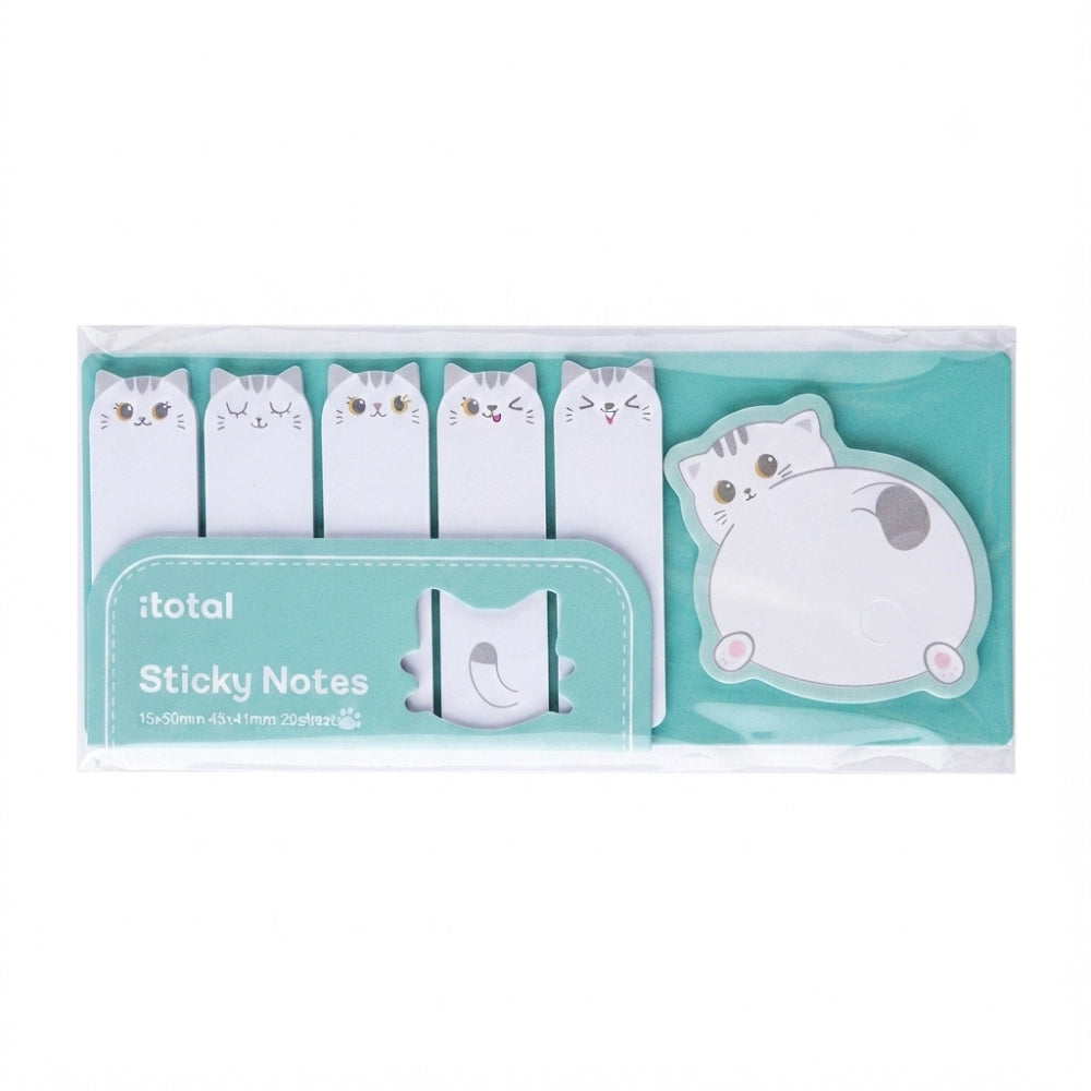 Set Sticky Notes Kawaii i-Total – Blocchetti Adesivi e Segnapagina